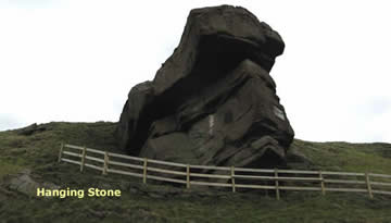 hanging stone rock